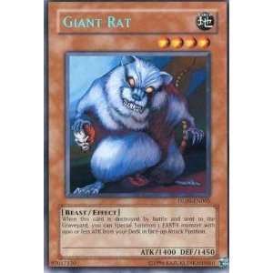  Yu Gi Oh!   Giant Rat   Blue   Duelist League 2010 Prize Cards 