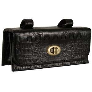  Gyes LEATHER 2 POCKET TOOL BAG BLK: Sports & Outdoors