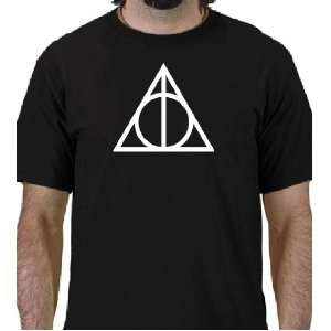  DEATHLY HALLOWS Logo from Harry Potter T Shirt ADULT XXXL 