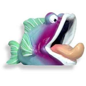   Top Quality Resin Ornament   Fun Fish Caves Tongue Fish: Pet Supplies