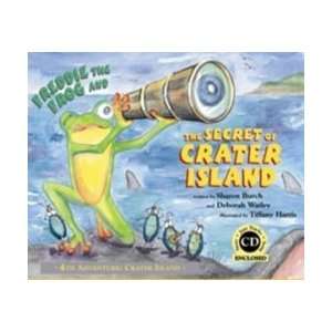  Freddie the Frog Secret of Crater Island Book and CD 