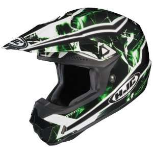   Hydron Motocross Helmet MC 4 Green Extra Small XS 728 941: Automotive