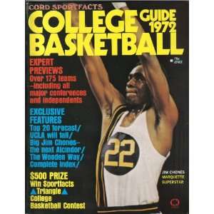   Basketball Guide 1972 by Cord Sportsfacts, Jim Chones of Marquette