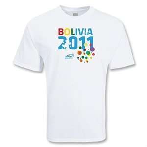  hidden Bolivia Copa America 2011 T Shirt: Sports 