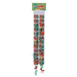  Gumby 24 Piece Key Chain Assortment Case Pack 24: Arts 