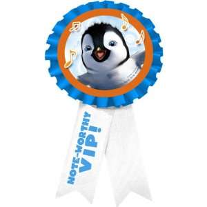    Happy Feet Party Guest of Honor Ribbon (1 ct): Toys & Games