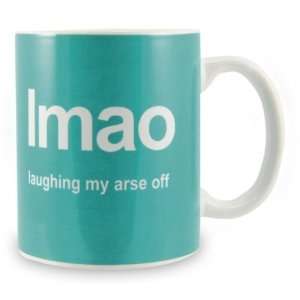  LMAO   Laughing My A** Off   Chat/Text Lingo Coffee Mug 