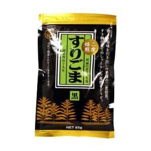 Kuki Crushed Black Sesame Seed 3 Oz:  Grocery & Gourmet 