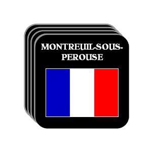  France   MONTREUIL SOUS PEROUSE Set of 4 Mini Mousepad 