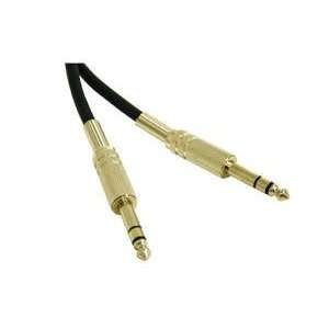  CABLES TO GO 3FT PRO AUDIO 1/4IN TRS MALE TO 1/4IN TRS 