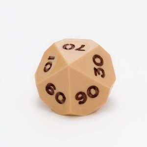  GameScience Sepia Brown Tens d10 Toys & Games