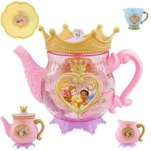  Crown Disney Princess Tea Set: Toys & Games