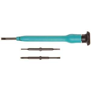 Moody Tools 58 0317 4 Piece ESD Safe Reversible Tip Screwdriver Set 