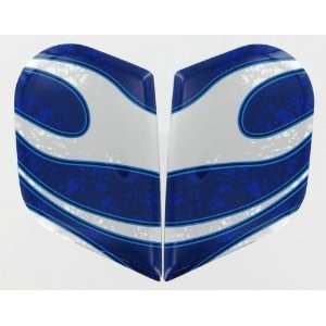   for Airframe Helmet , Color Blue, Style Claymore Chrome 0133 0469