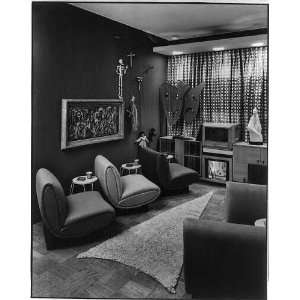  Television room, New York City department store in 1949 