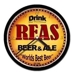  REAS beer and ale cerveza wall clock: Everything Else