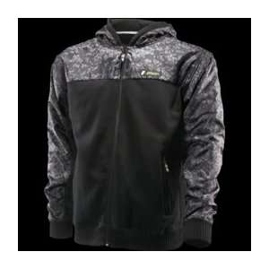   Zip Hoody , Color: Black, Size Segment: Adult, Size: Md XF3050 0778