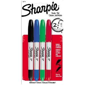  Sharpie Twin Tip Fine Point and Ultra Fine Point Permanent 
