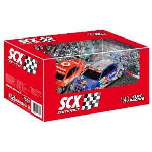  SCX Compact 1:43 Scale DTM Slot Car 2 Pack: Toys & Games