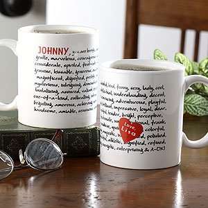   Coffee Mugs   Reasons To Love You Design