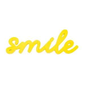    Wood Sign Decor for Home or Business Word: SMILE: Everything Else
