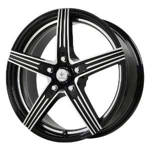   Wheels Official Gloss Black Wheel with Machined Spokes (16x7.5/5x5