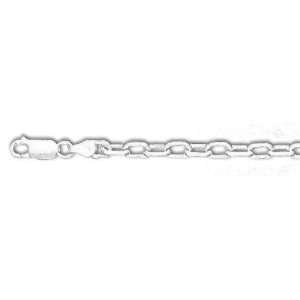  Sterling Silver 16 Inch X 4.0 mm Anchor Chain Necklace 