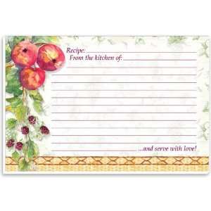 Cottage Fruits Recipe Cards, Pack of 36
