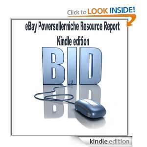 eBay Powersellerniche Resource report Lance Lovelady