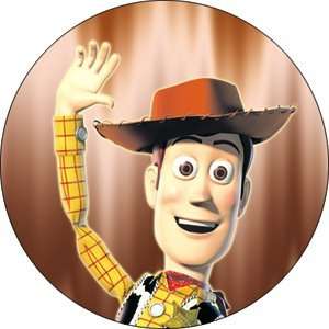 Disney Pixar Toy Story Woody Button B DIS 0373: Toys 