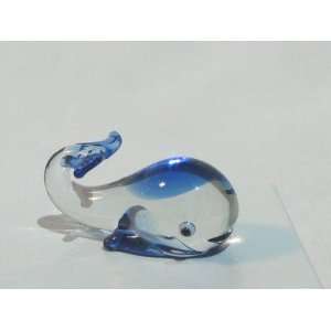    Collectibles Crystal Figurines Blue Whale. 