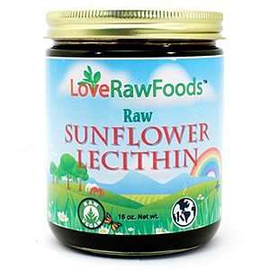  Love Raw Foods Sunflower Lecithin   Raw 16 Oz.: Health 