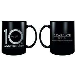  Stargate SG 1 10th Anniversary Coffee Mug Kitchen 