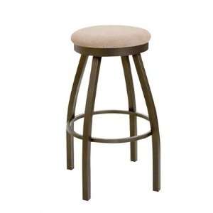  Regal 1117 30 Round Backless Swivel Upholstered Barstool 