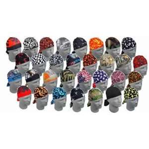   of Mens Skullcaps Headwraps Durags   Assorted Styles 