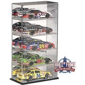  1/24th Scale 5 Car Display Case with Mirrored Back and 