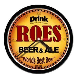  ROES beer and ale cerveza wall clock: Everything Else