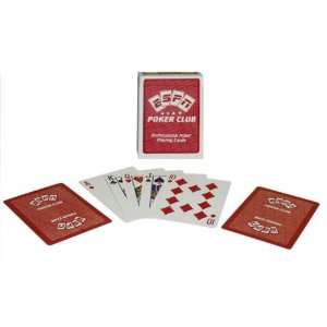  Espnr Poker Club Red Deck Of Playing Cards  Standard