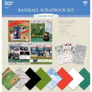  (Price/1 EA)Scrapbook Kit Baseball 12X12: Office Products