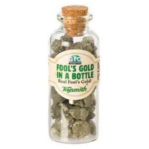  Real Fools Gold In A Bottle Iron Pyrite  Geo Mysteries 