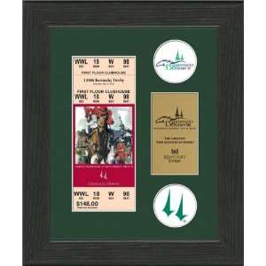  Kentucky Derby 138th Horse Racing Framed Ticket Sports 