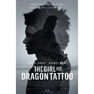 The Girl With The Dragon Tattoo Regular Movie Poster Single Sided 