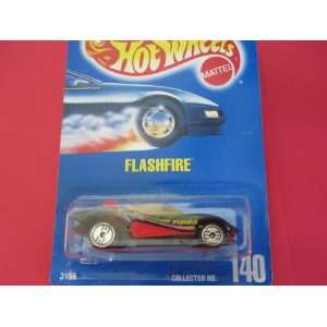  Flashfire #140 1991 Hot Wheels All Blue Card with Ultra 