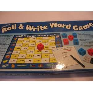  Roll & Write Word Game: Toys & Games