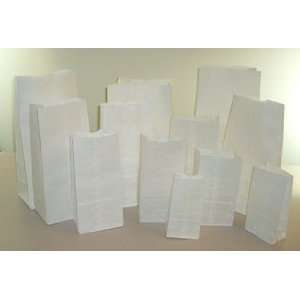  White 16Lb Paper Bags   1,000/Bundle: Everything Else