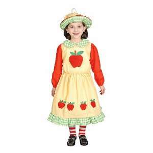   Apple Dress Costume   X Large 16 18 By Dress Up America: Toys & Games
