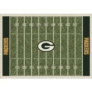  NFL Homefield Green Bay Packers Football Rug Size: 54 x 