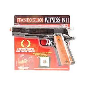 Soft Air Tanfoglio 1911 Witness Air pistol 6MM 290FPS Black Soft Air 