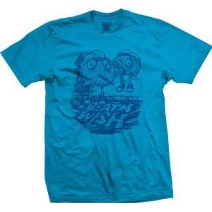  Deathwish T Shirt: Value Menu Fried [Medium] Blue: Sports 