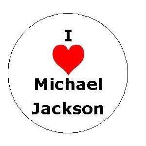  I Love Michael Jackson 1.25 MAGNET ~ Heart: Everything 